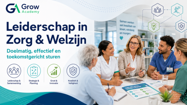 Leiderschap in Zorg & Welzijn, doelmatig, effectief en toekomstgericht sturen