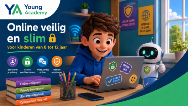 Online veilig en slim – voor kinderen van 8 tot 12 jaar